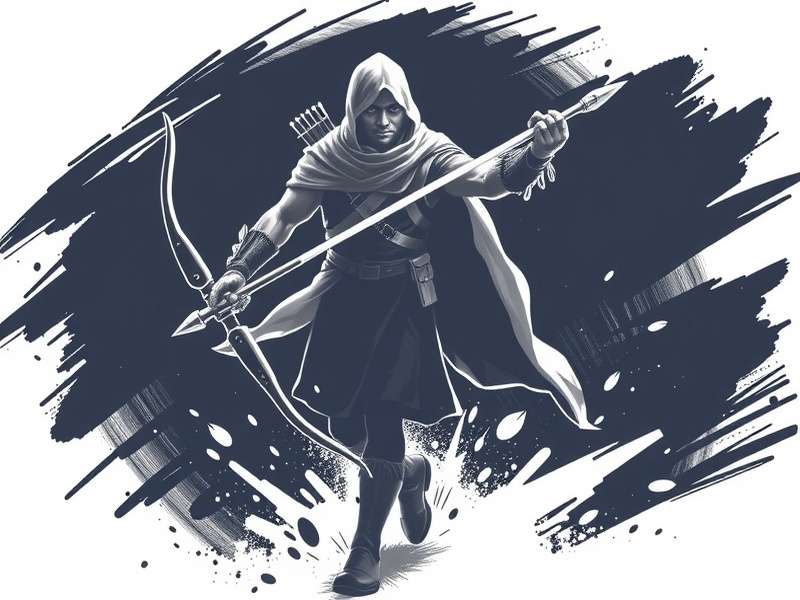 Indian Archero Ranger Warrior Game Banner